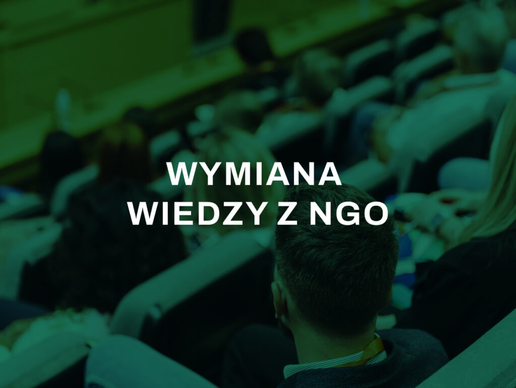 Wymiana wiedzy z NGO